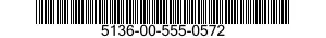 5136-00-555-0572 TAP,THREAD CUTTING 5136005550572 005550572