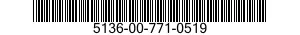 5136-00-771-0519  5136007710519 007710519