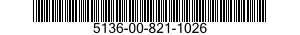 5136-00-821-1026 TAP,THREAD CUTTING 5136008211026 008211026