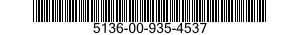 5136-00-935-4537 TAP,THREAD CUTTING 5136009354537 009354537