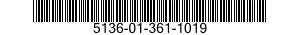 5136-01-361-1019 TAP,THREAD CUTTING 5136013611019 013611019