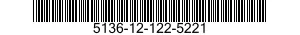 5136-12-122-5221 TAP,THREAD CUTTING 5136121225221 121225221