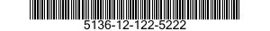 5136-12-122-5222 TAP,THREAD CUTTING 5136121225222 121225222