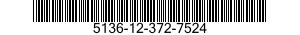 5136-12-372-7524 TAP SET,THREAD CUTTING 5136123727524 123727524