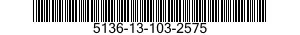 5136-13-103-2575 TAP,THREAD CUTTING 5136131032575 131032575