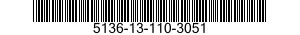 5136-13-110-3051 TAP SET,THREAD CUTTING 5136131103051 131103051