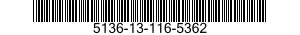 5136-13-116-5362 DIE,THREAD CUTTING 5136131165362 131165362