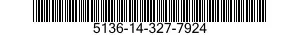 5136-14-327-7924  5136143277924 143277924
