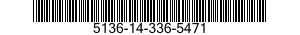 5136-14-336-5471 TAP SET,THREAD CUTTING 5136143365471 143365471