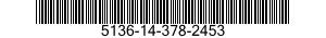 5136-14-378-2453 TAP SET,THREAD CUTTING 5136143782453 143782453