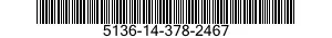 5136-14-378-2467 TAP SET,THREAD CUTTING 5136143782467 143782467