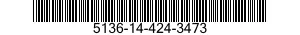 5136-14-424-3473 TAP SET,THREAD CUTTING 5136144243473 144243473