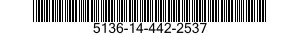 5136-14-442-2537 TAP SET,THREAD CUTTING 5136144422537 144422537