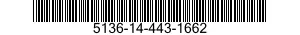 5136-14-443-1662 TAP,THREAD CUTTING 5136144431662 144431662
