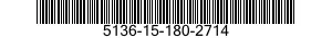 5136-15-180-2714 TAP,THREAD CUTTING 5136151802714 151802714