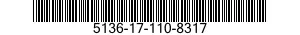 5136-17-110-8317 TAP,THREAD CUTTING 5136171108317 171108317