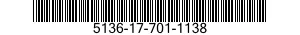 5136-17-701-1138 COLLET,THREADING DIE 5136177011138 177011138