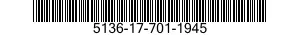 5136-17-701-1945 TAP,THREAD CUTTING 5136177011945 177011945