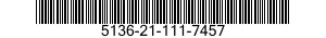 5136-21-111-7457  5136211117457 211117457