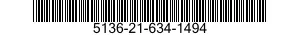 5136-21-634-1494 TAP,THREAD CUTTING 5136216341494 216341494