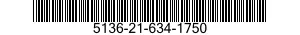 5136-21-634-1750 TAP SET,THREAD CUTTING 5136216341750 216341750