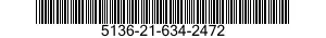 5136-21-634-2472 TAP SET,THREAD CUTTING 5136216342472 216342472