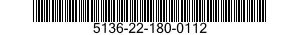 5136-22-180-0112 TAP,THREAD CUTTING 5136221800112 221800112