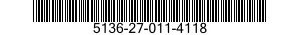 5136-27-011-4118 DIE,THREAD CUTTING 5136270114118 270114118