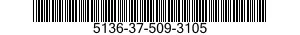 5136-37-509-3105  5136375093105 375093105