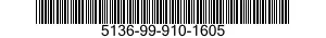 5136-99-910-1605 TAP,THREAD CUTTING 5136999101605 999101605