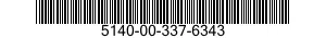 5140-00-337-6343  5140003376343 003376343