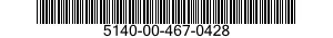 5140-00-467-0428  5140004670428 004670428