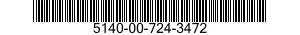 5140-00-724-3472  5140007243472 007243472