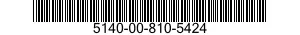 5140-00-810-5424 ROLL,TOOLS AND ACCESSORIES 5140008105424 008105424