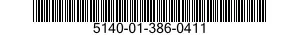 5140-01-386-0411 CABINET,TOOL,MOBILE 5140013860411 013860411