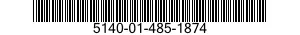 5140-01-485-1874 TOOL BOX,PORTABLE 5140014851874 014851874