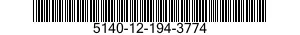 5140-12-194-3774 CHEST,TOOL KIT 5140121943774 121943774