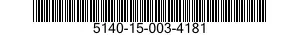 5140-15-003-4181 INSERT FOAM KIT,TOO 5140150034181 150034181