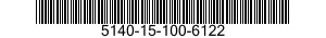 5140-15-100-6122 TOOL BOX,PORTABLE 5140151006122 151006122