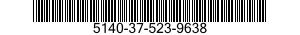 5140-37-523-9638 STORAGE ACCESSORY,TOOL CHEST,MOBILE 5140375239638 375239638