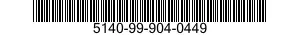 5140-99-904-0449 INSERT,TOOL BOX,PORTABLE 5140999040449 999040449