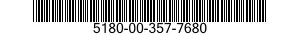 5180-00-357-7680  5180003577680 003577680