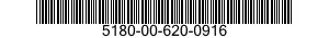 5180-00-620-0916  5180006200916 006200916