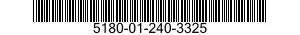 5180-01-240-3325 TOOL KIT,ELEVATING AND TRAVERSING MECHANISM 5180012403325 012403325