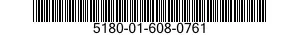 5180-01-608-0761 SET OF 9 EXAGONAL S 5180016080761 016080761