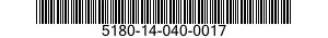 5180-14-040-0017 TROUSSE DOUTILLAGE 5180140400017 140400017