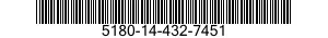 5180-14-432-7451 TOOL KIT,TURRET MECHANIC'S 5180144327451 144327451