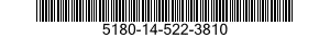 5180-14-522-3810 TOOL KIT,MACHINIST 5180145223810 145223810
