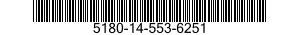 5180-14-553-6251 TOOL KIT,MAINTENANCE,AIRCRAFT EQUIPMENT 5180145536251 145536251