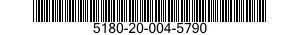 5180-20-004-5790 TOOL KIT,GENERAL MECHANIC'S 5180200045790 200045790